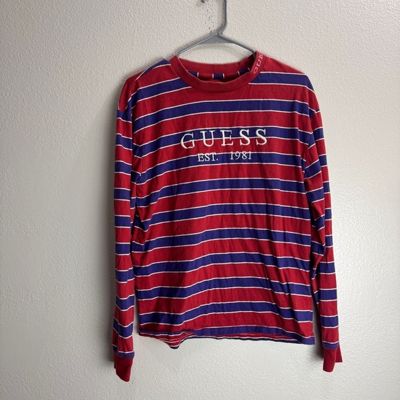 Guess Vintage Long Sleeve Shirt Size Small - Picture 1 of 8